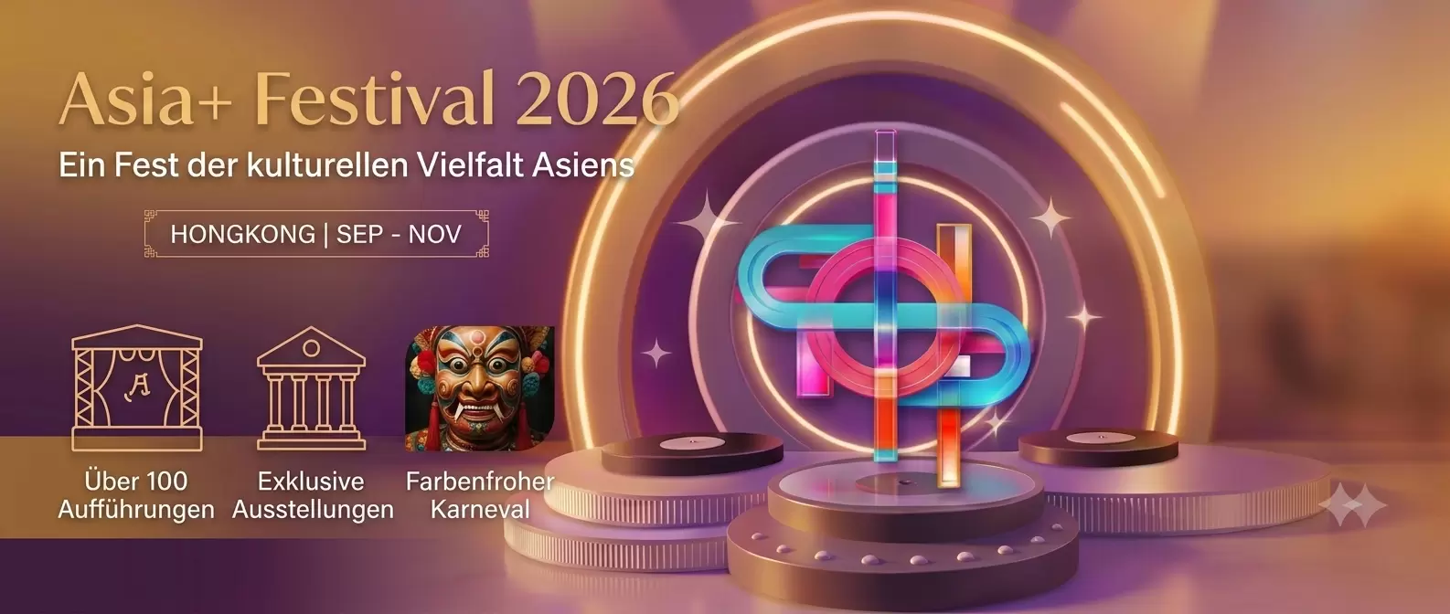 Asia+ Festival 2026 Hongkong: Kunst, Kultur & Karneval erleben